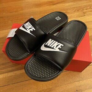 Nike Men's Benassi Just Do It Slides Size 10